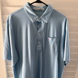 Men's XXL Criquet blue polo